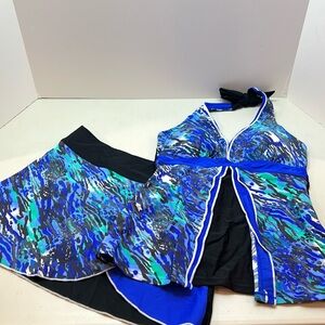 Matching Tankini Set with Skirt